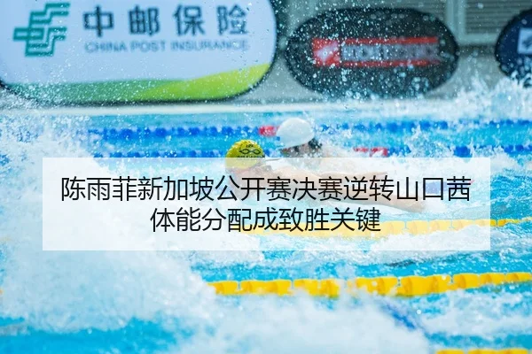 陈雨菲新加坡公开赛决赛逆转山口茜 体能分配成致胜关键